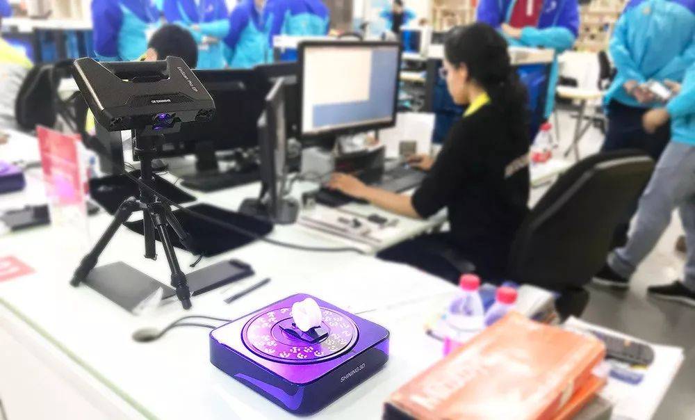 EinScan Pro EP成为CAD机械设计赛项指定设备