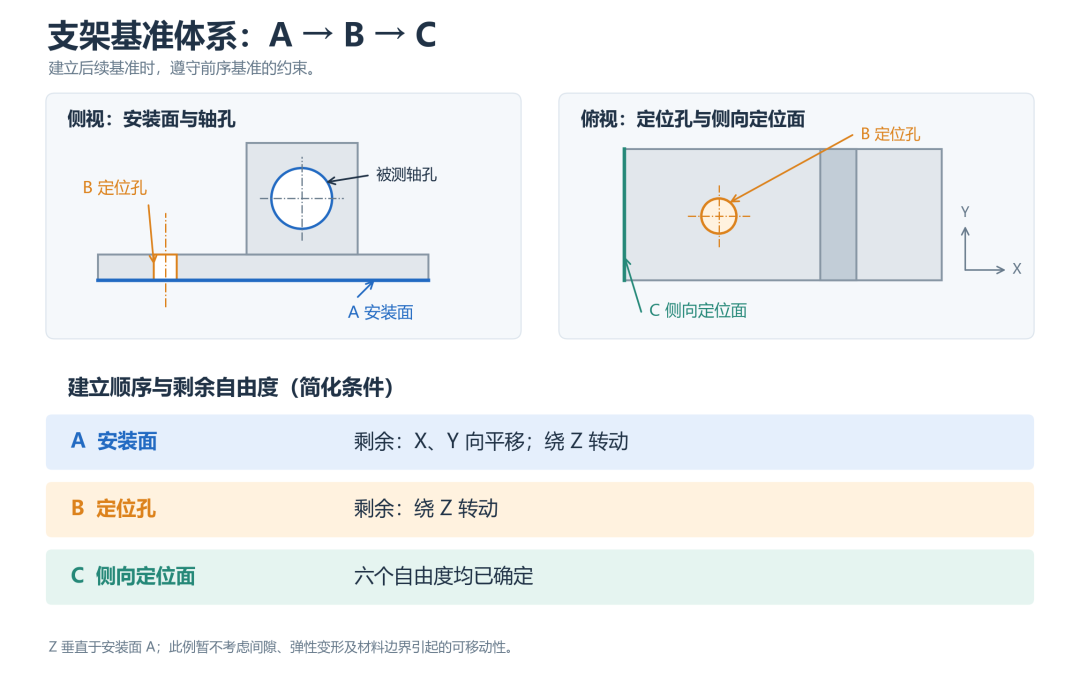 支架基准体系
