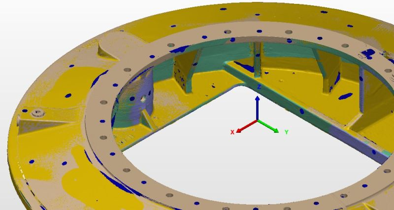 直接导入PolyWorks软件进行尺寸检测与数据分析