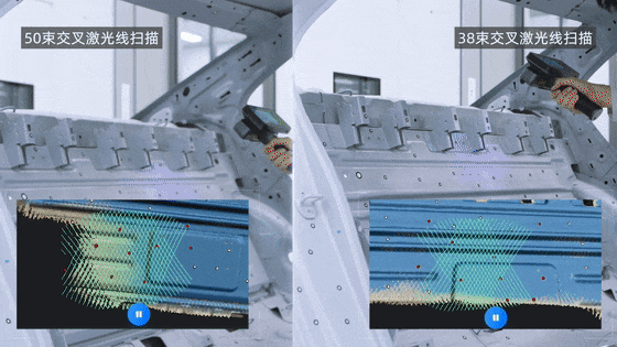 EinScan Rigil多功能无线一体式手持3D扫描仪激光线束增加至50线