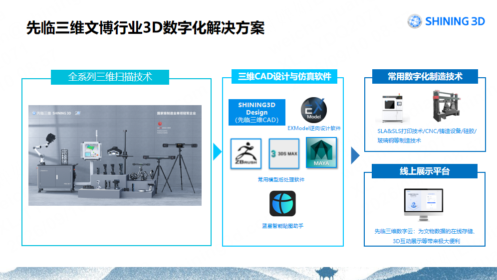 先临三维文博行业3D数字化解决方案