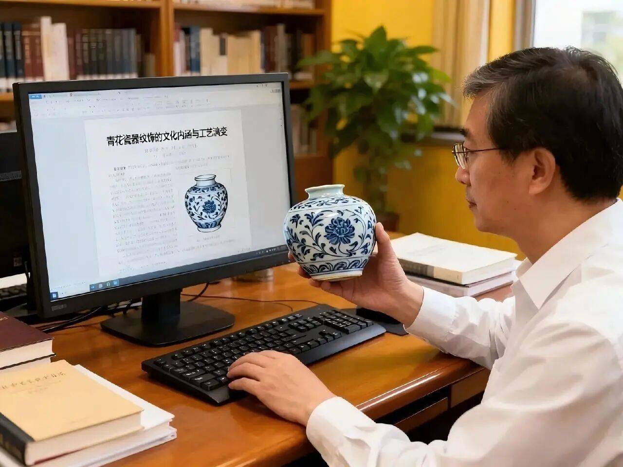 纹饰痕迹提取研究