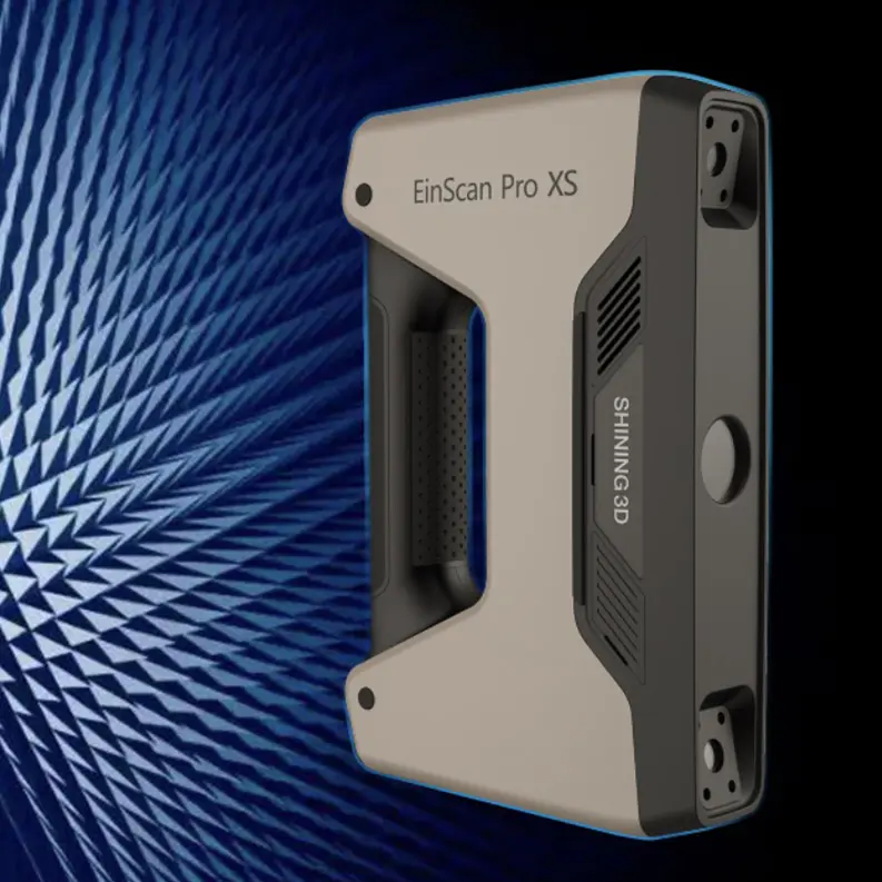 先临三维&云点三维联合推出EinScan Pro XS雕刻专用手持式3D扫描仪