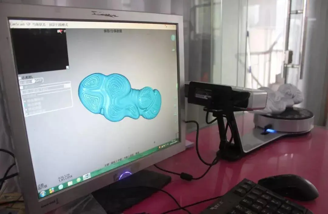 EinScan-SP鞋模应用之路——鞋模上的3D扫描